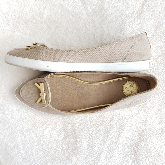 Tory Burch Canvas Flats - Picture 9 of 9